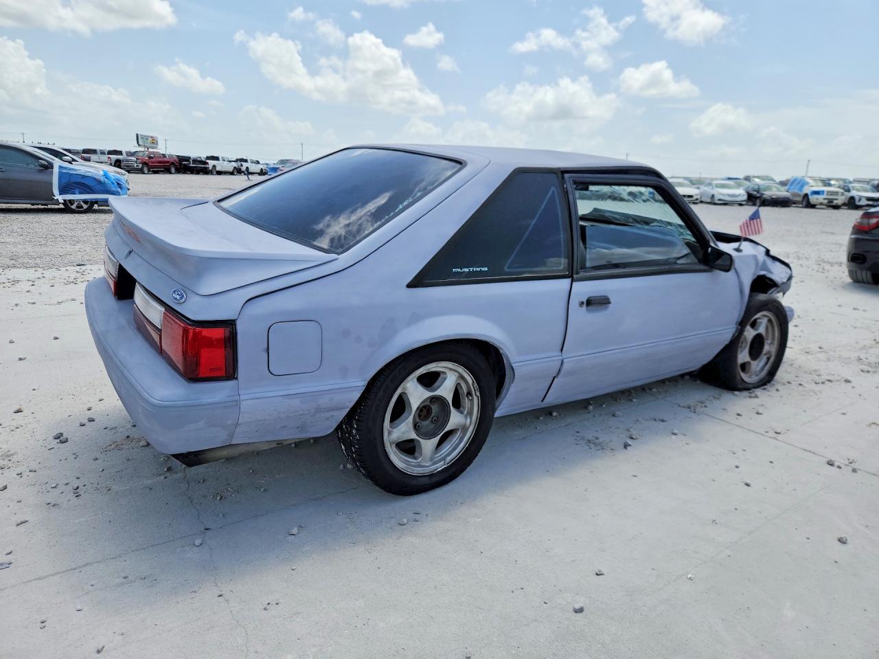 1989 Ford Mustang Lx Silver vin: 1FABP41E4KF241023