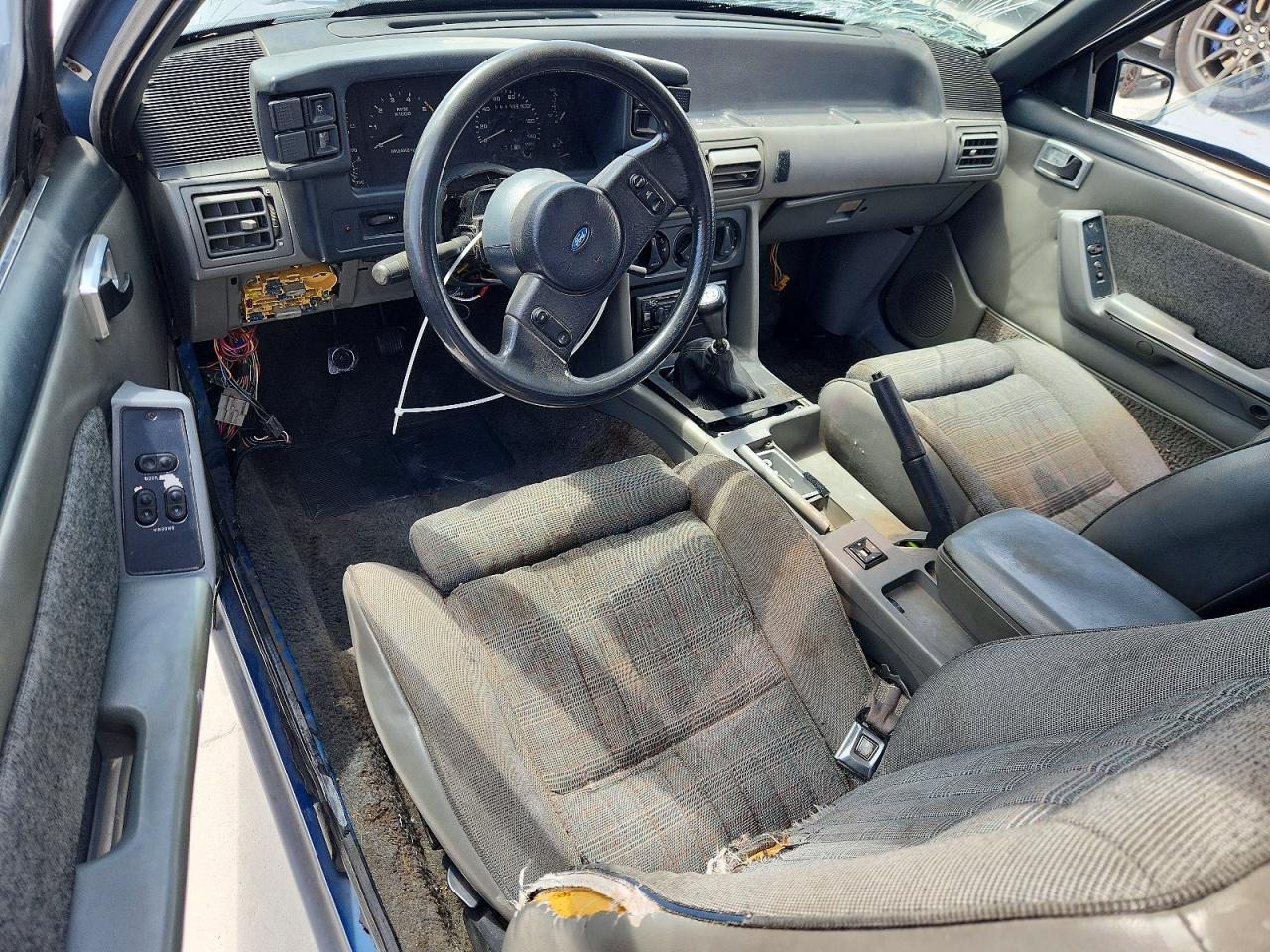 1989 Ford Mustang Lx Silver vin: 1FABP41E4KF241023