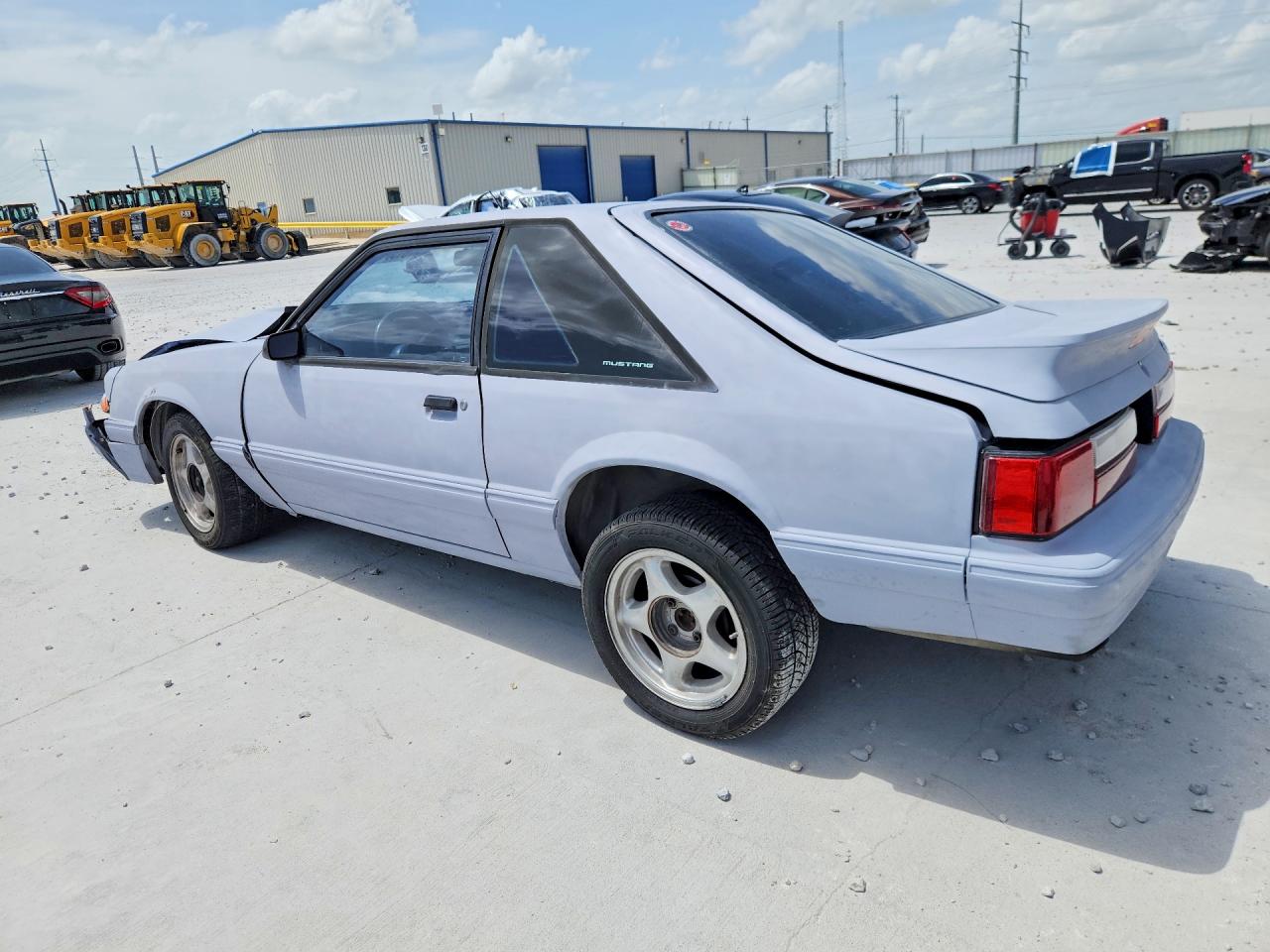 1989 Ford Mustang Lx Silver vin: 1FABP41E4KF241023