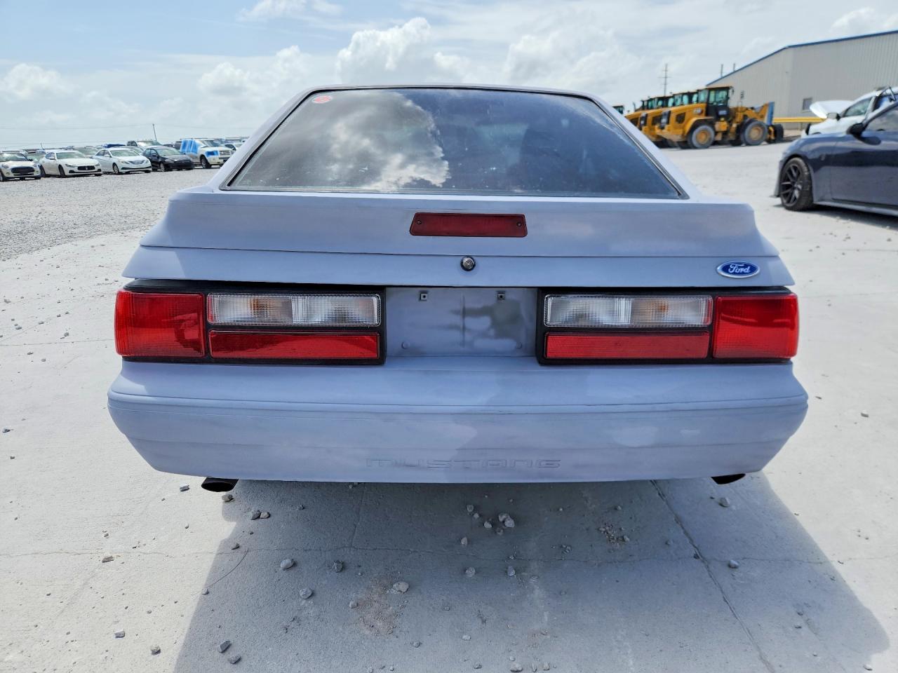 1989 Ford Mustang Lx Silver vin: 1FABP41E4KF241023