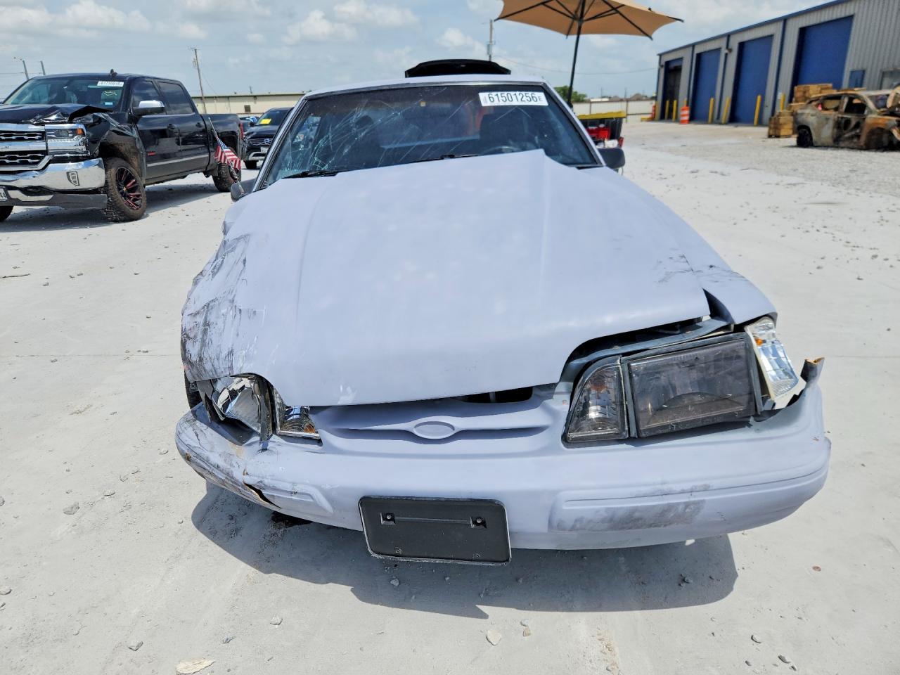 1989 Ford Mustang Lx Silver vin: 1FABP41E4KF241023