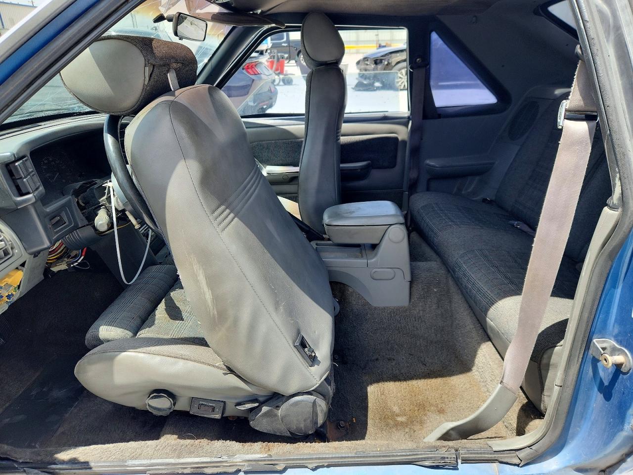 1989 Ford Mustang Lx Silver vin: 1FABP41E4KF241023