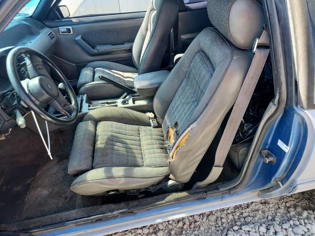 1989 Ford Mustang Lx Silver vin: 1FABP41E4KF241023