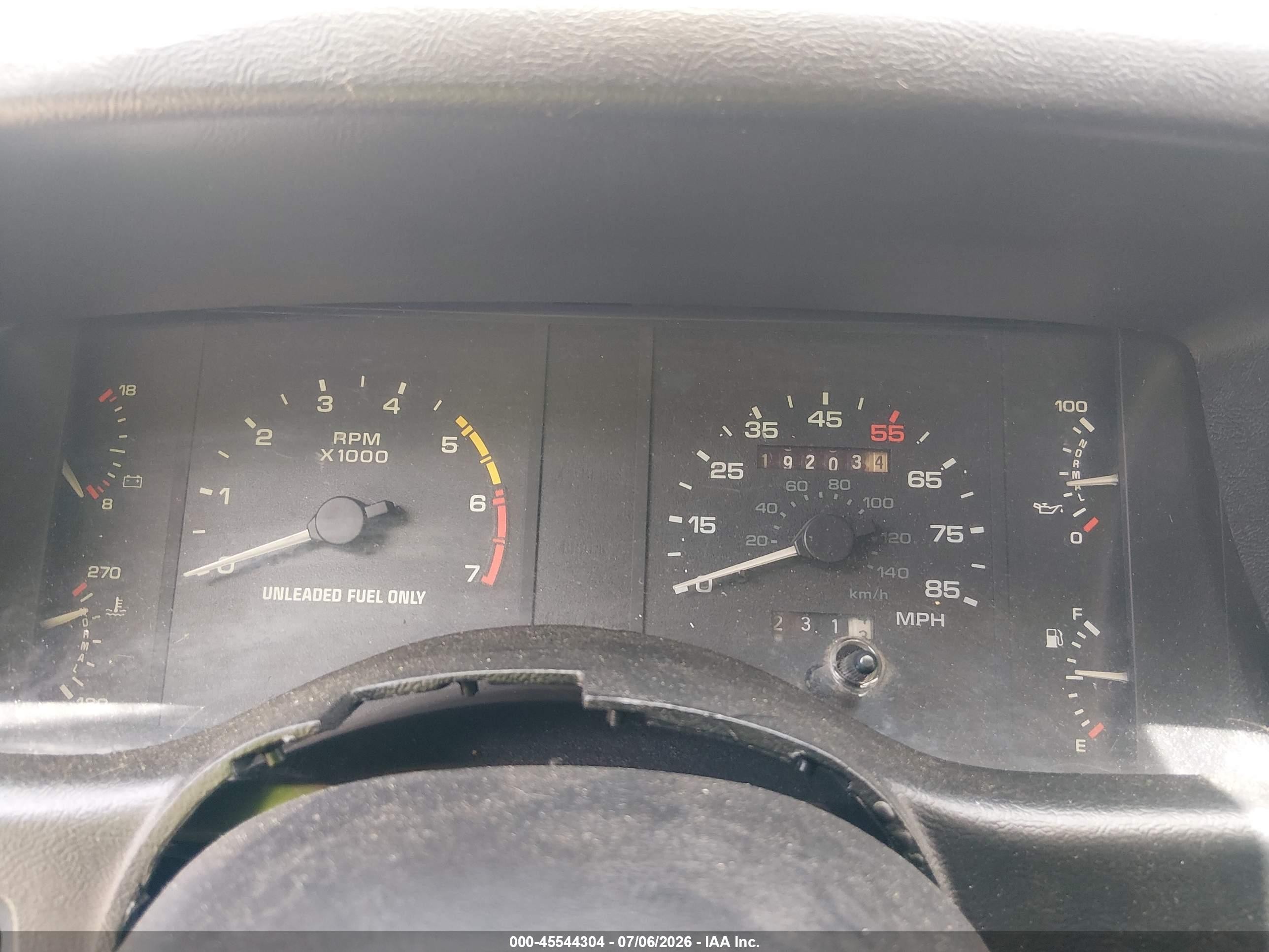 1988 Ford Mustang Gt Black vin: 1FABP42E9JF174075
