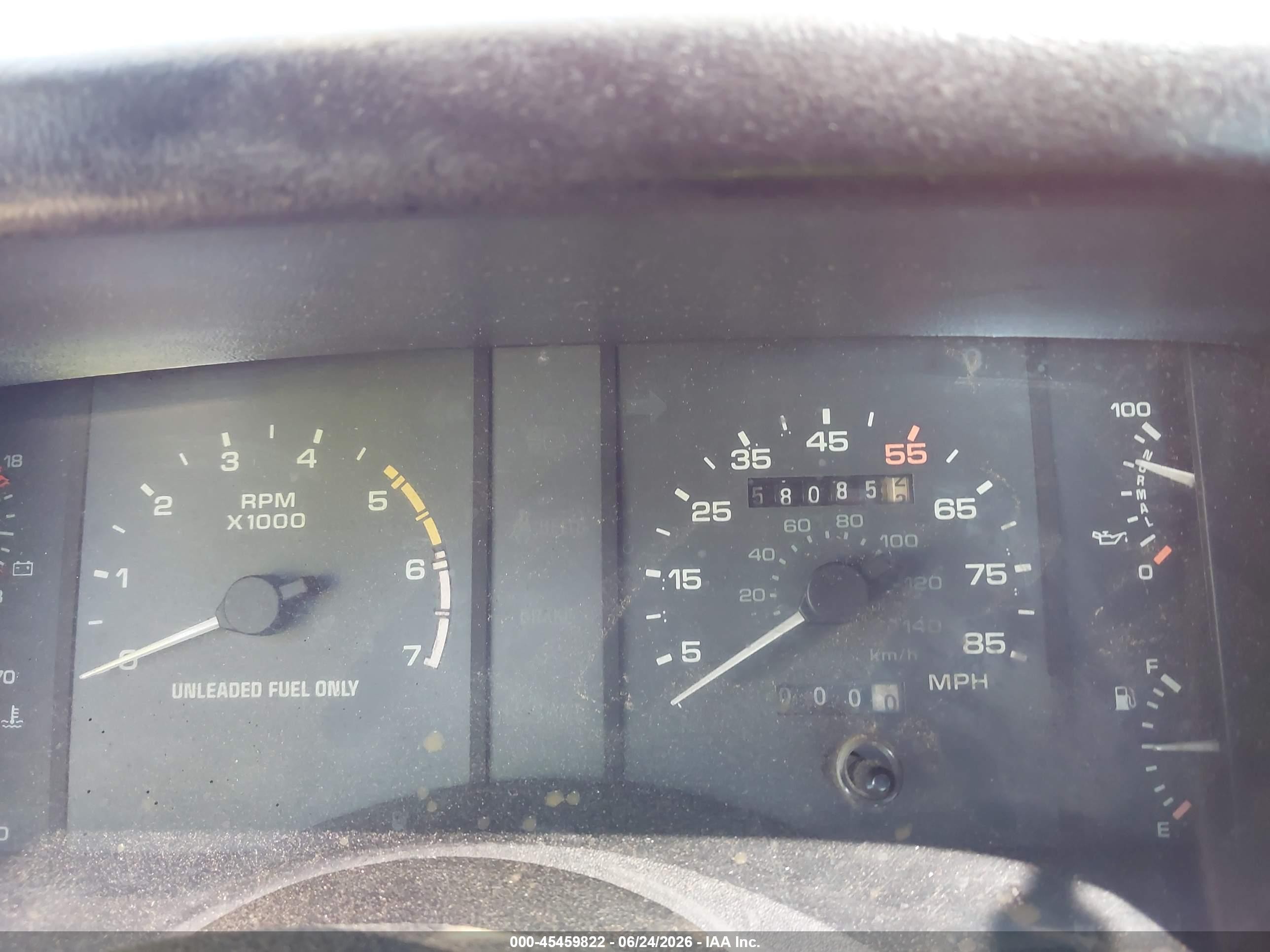 1987 Ford Mustang Gt Red vin: 1FABP42EXHF119256
