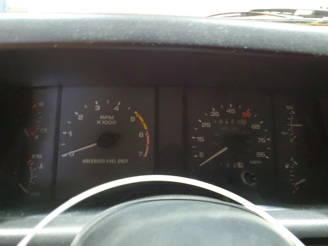 1987 Ford Mustang Gt Red vin: 1FABP42EXHF211970