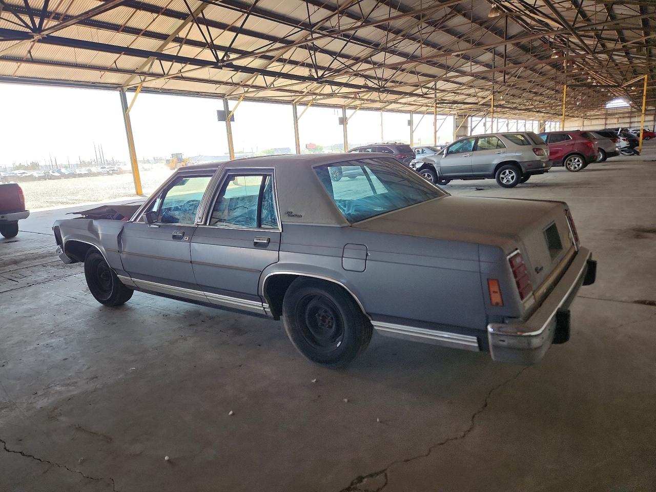 1985 Ford Ltd Crown Victoria Серый vin: 1FABP43F8FZ126273