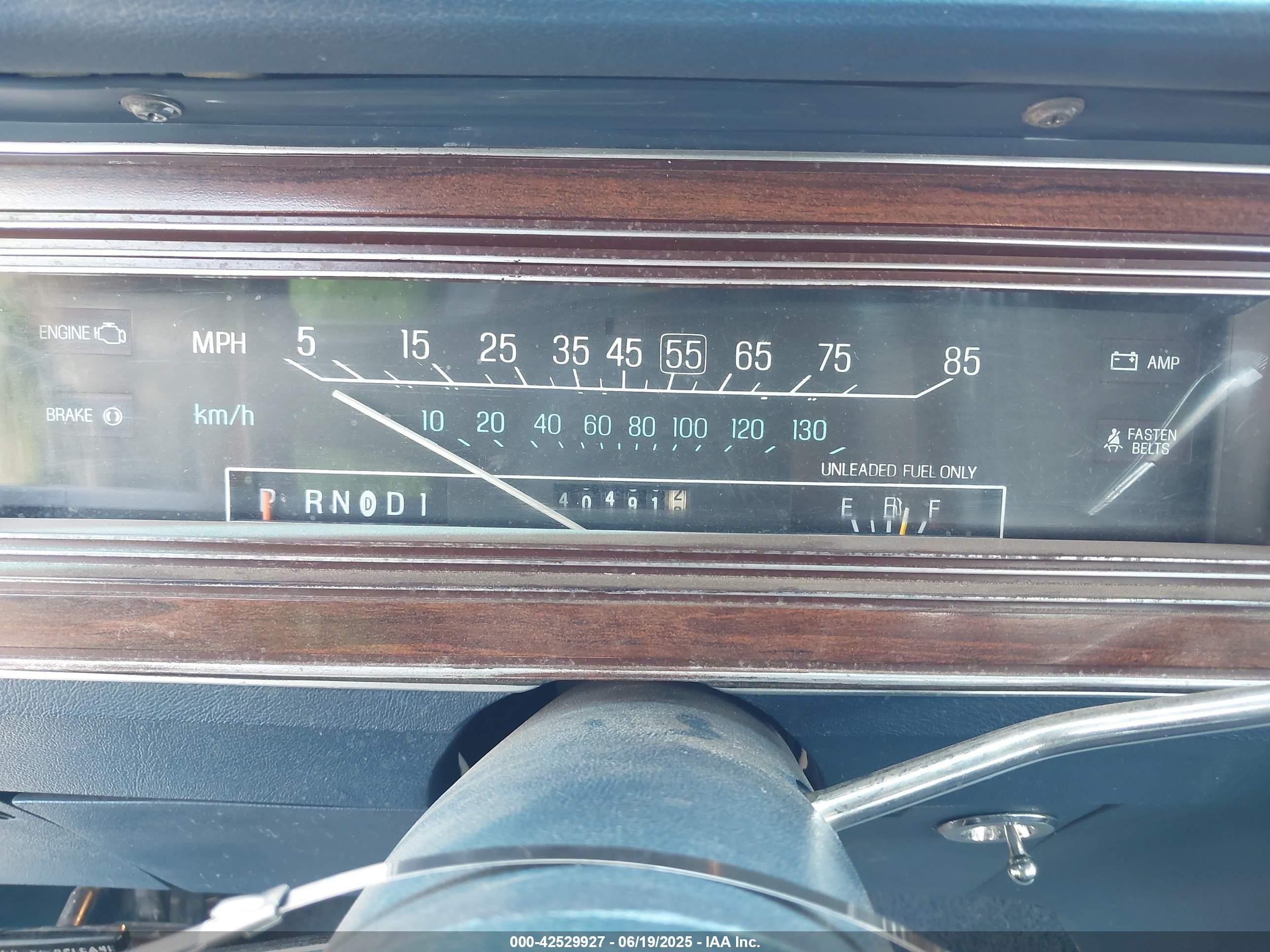 1985 Ford Ltd Crown Victoria Blue vin: 1FABP43FXFZ132754