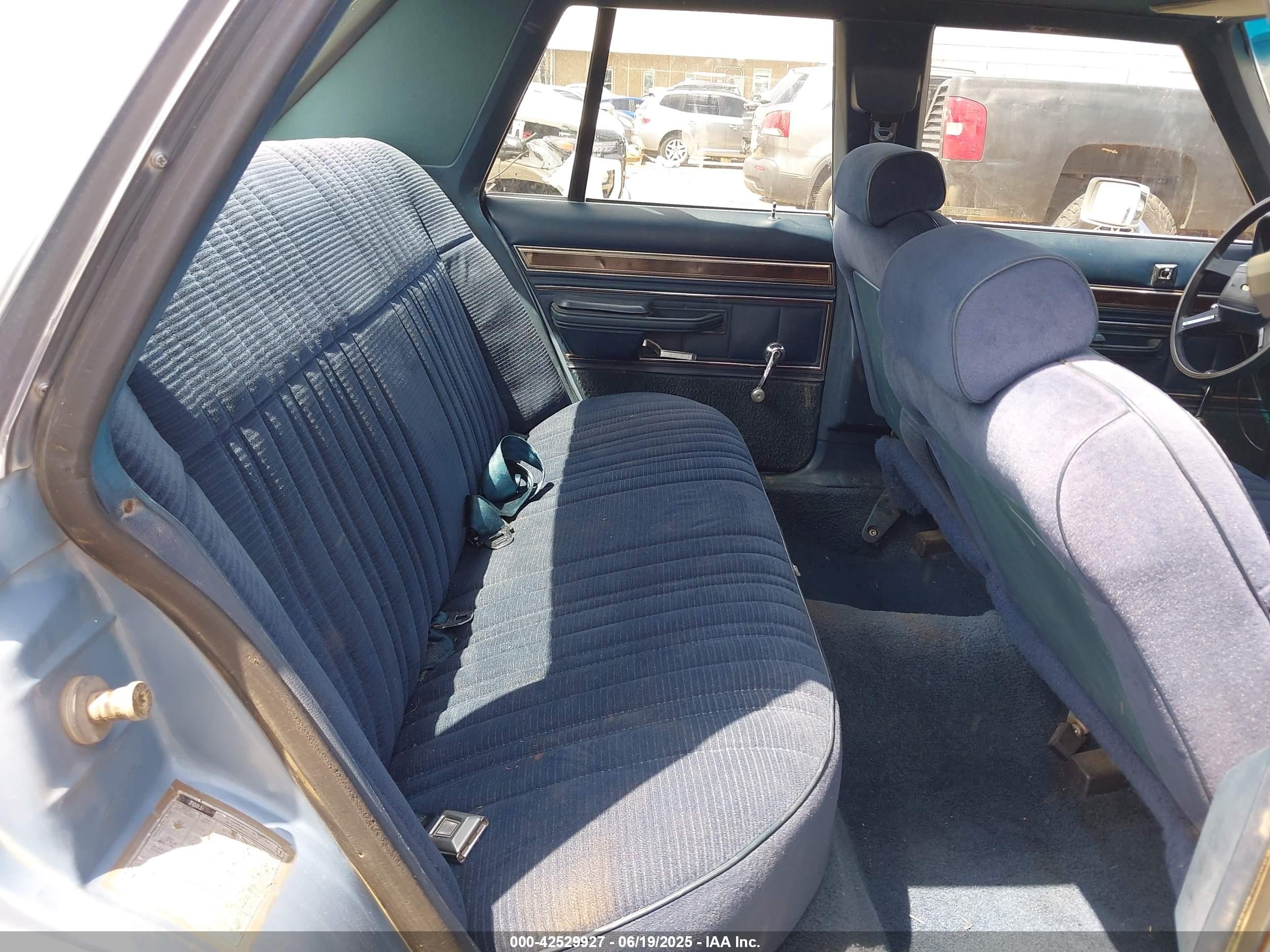 1985 Ford Ltd Crown Victoria Blue vin: 1FABP43FXFZ132754