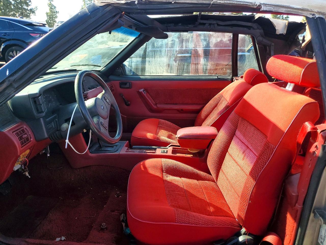 1987 Ford Mustang Lx Желто-коричневый vin: 1FABP44A0HF226360