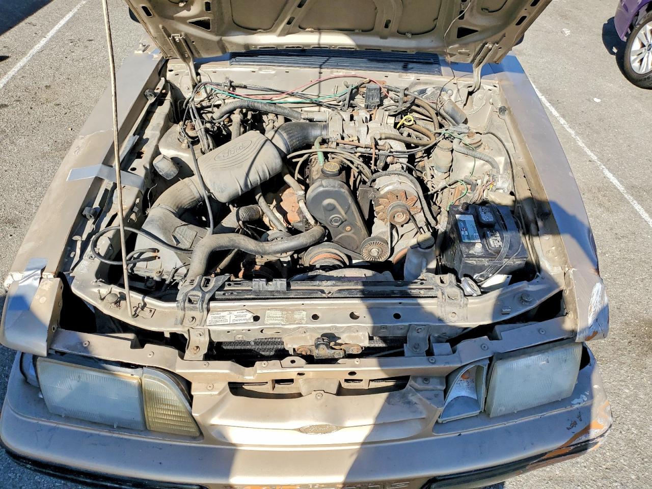 1987 Ford Mustang Lx Желто-коричневый vin: 1FABP44A0HF226360