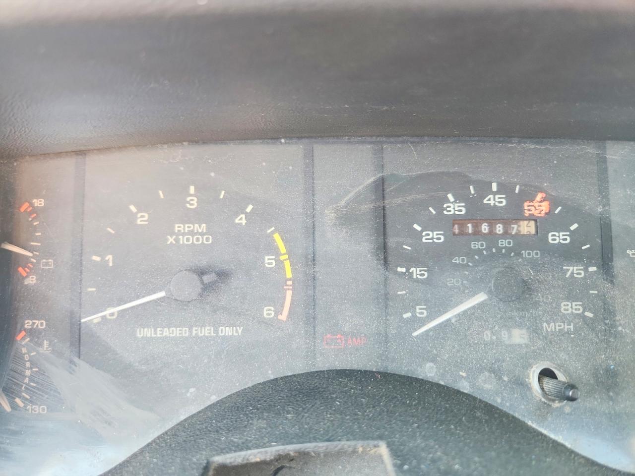 1988 Ford Mustang Lx Red vin: 1FABP44AXJF168487