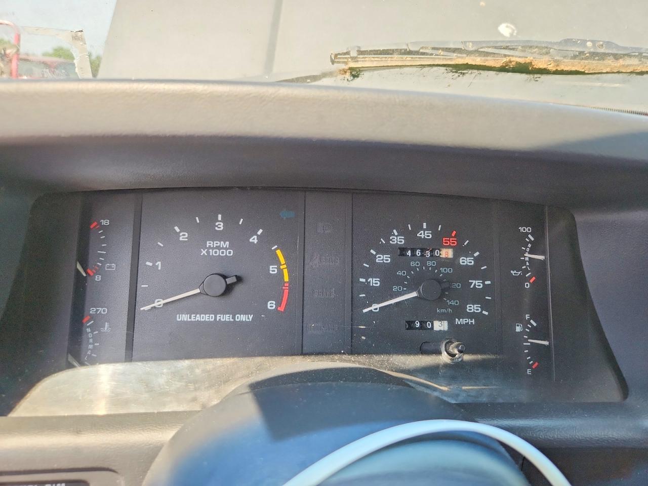 1989 Ford Mustang Lx Gray vin: 1FABP44AXKF142442