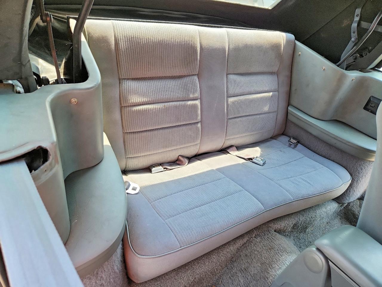 1989 Ford Mustang Lx Gray vin: 1FABP44AXKF142442