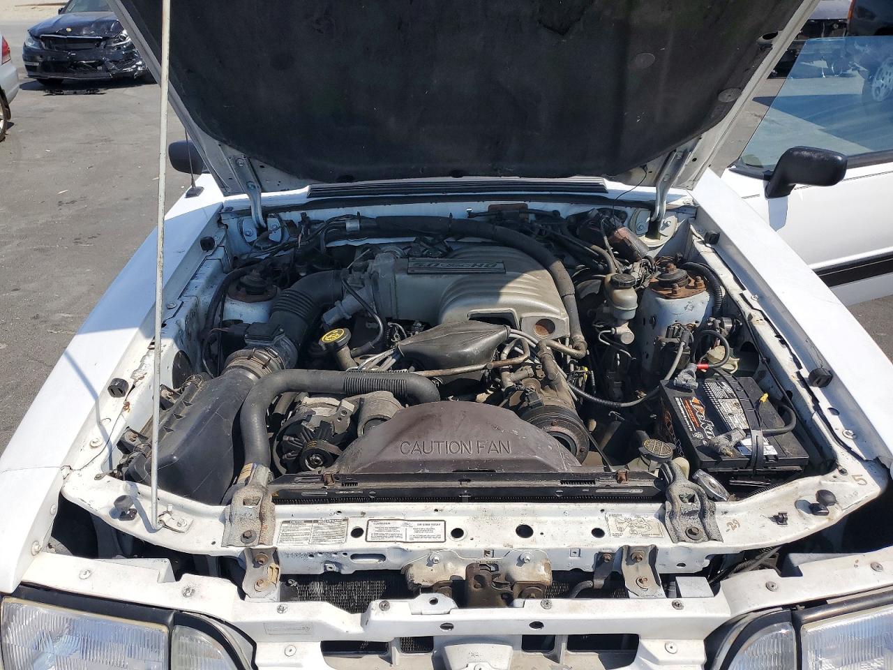 1989 Ford Mustang Lx White vin: 1FABP44E2KF180315