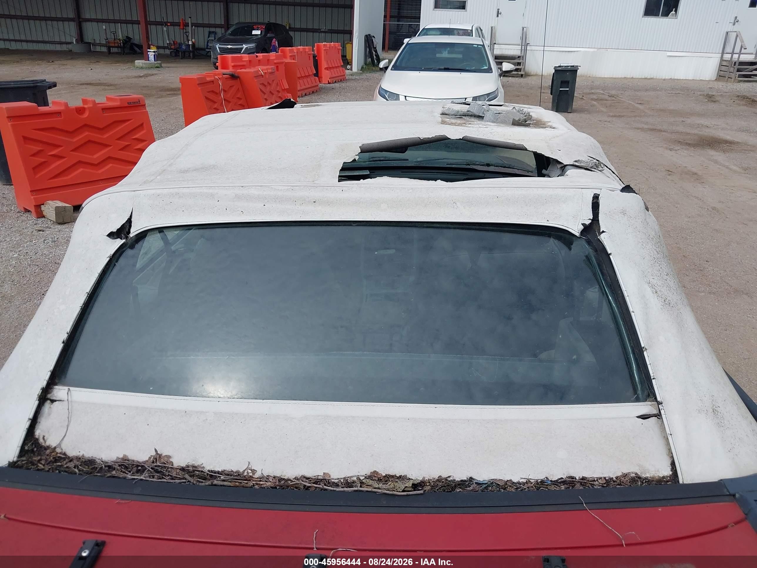 1989 Ford Mustang Lx Red vin: 1FABP44E6KF242749