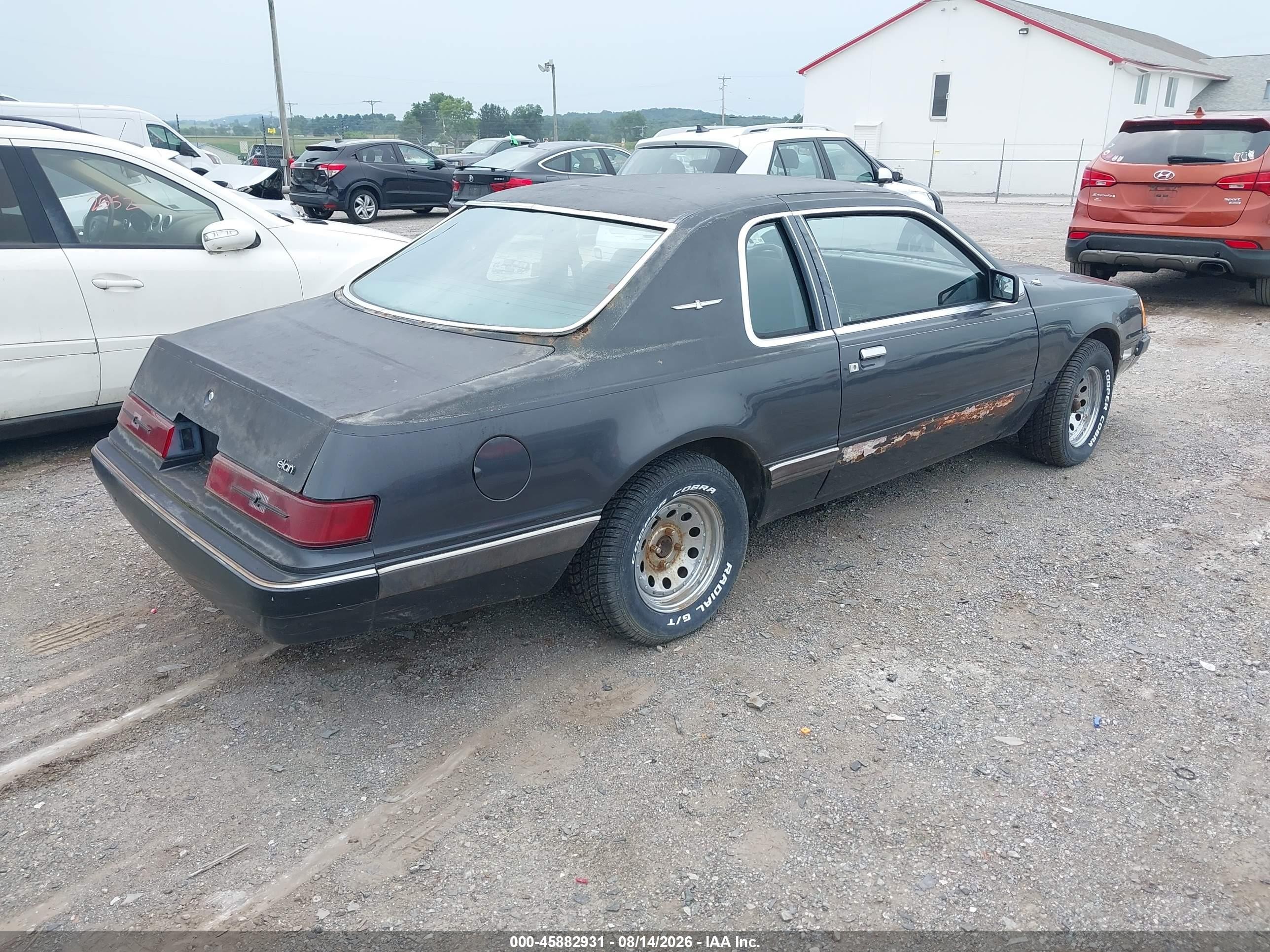 1984 Ford Thunderbird   Black vin: 1FABP4634EH231737