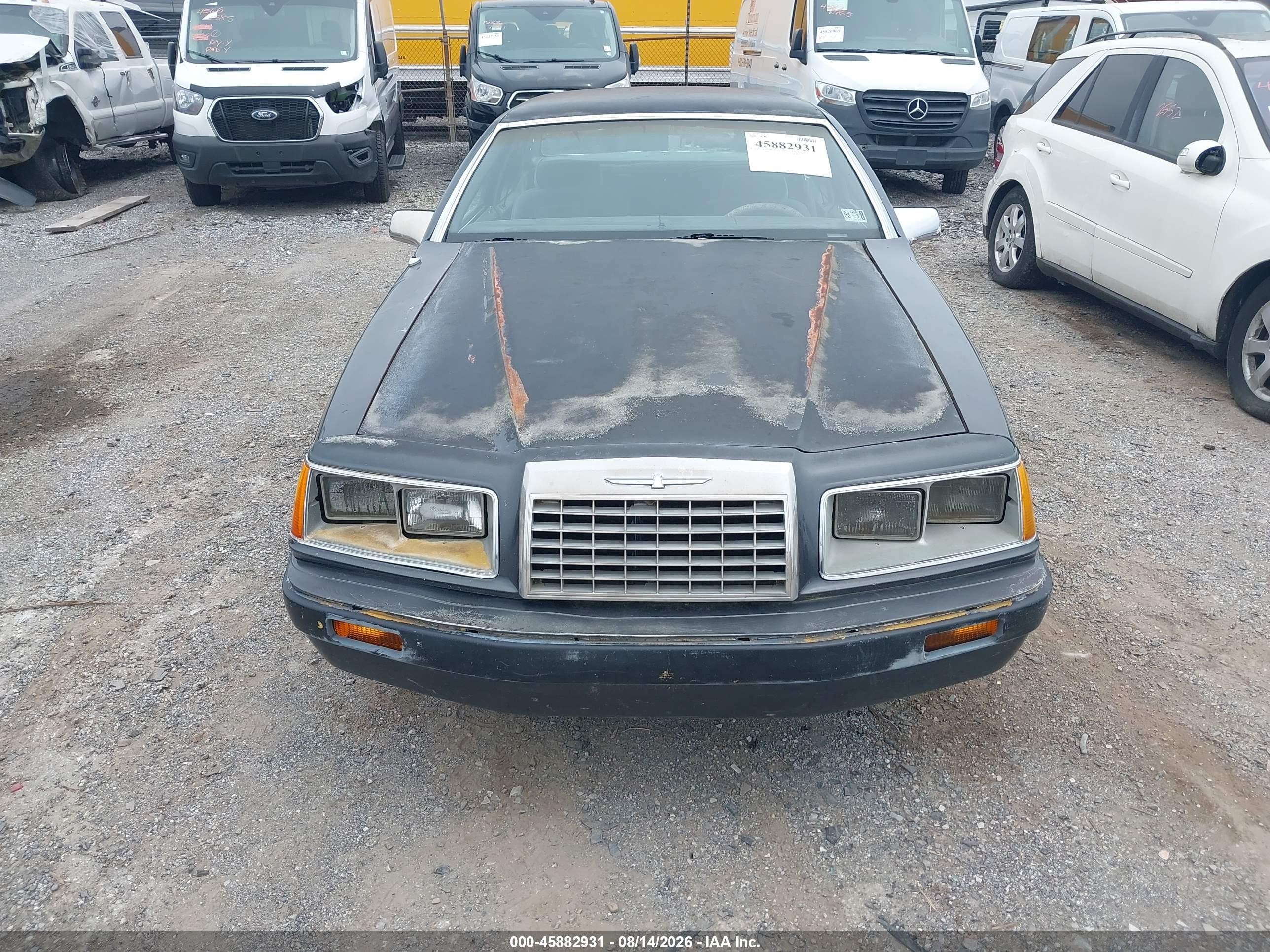 1984 Ford Thunderbird   Black vin: 1FABP4634EH231737
