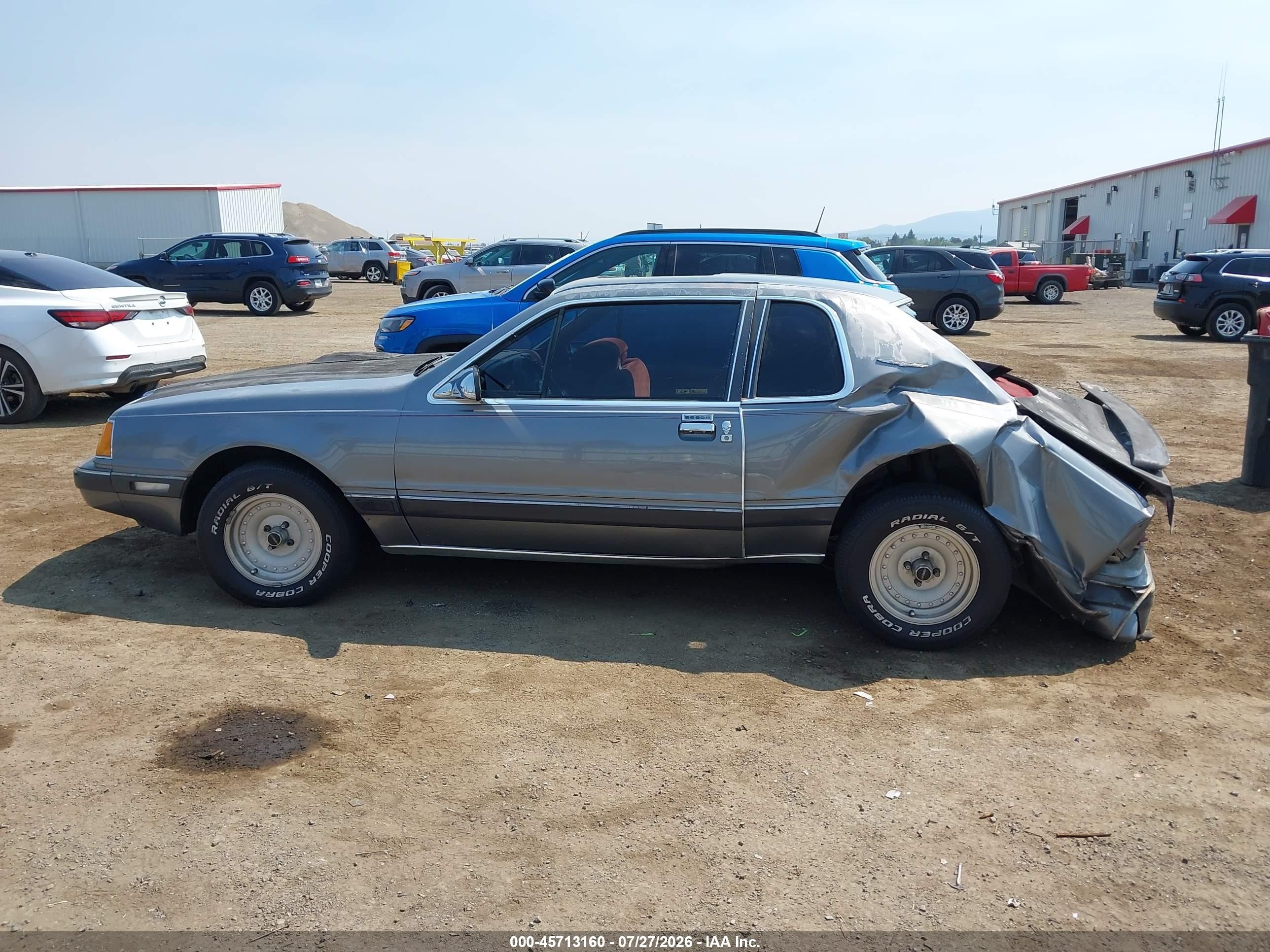 1985 Ford Thunderbird   Gray vin: 1FABP4635FH151560