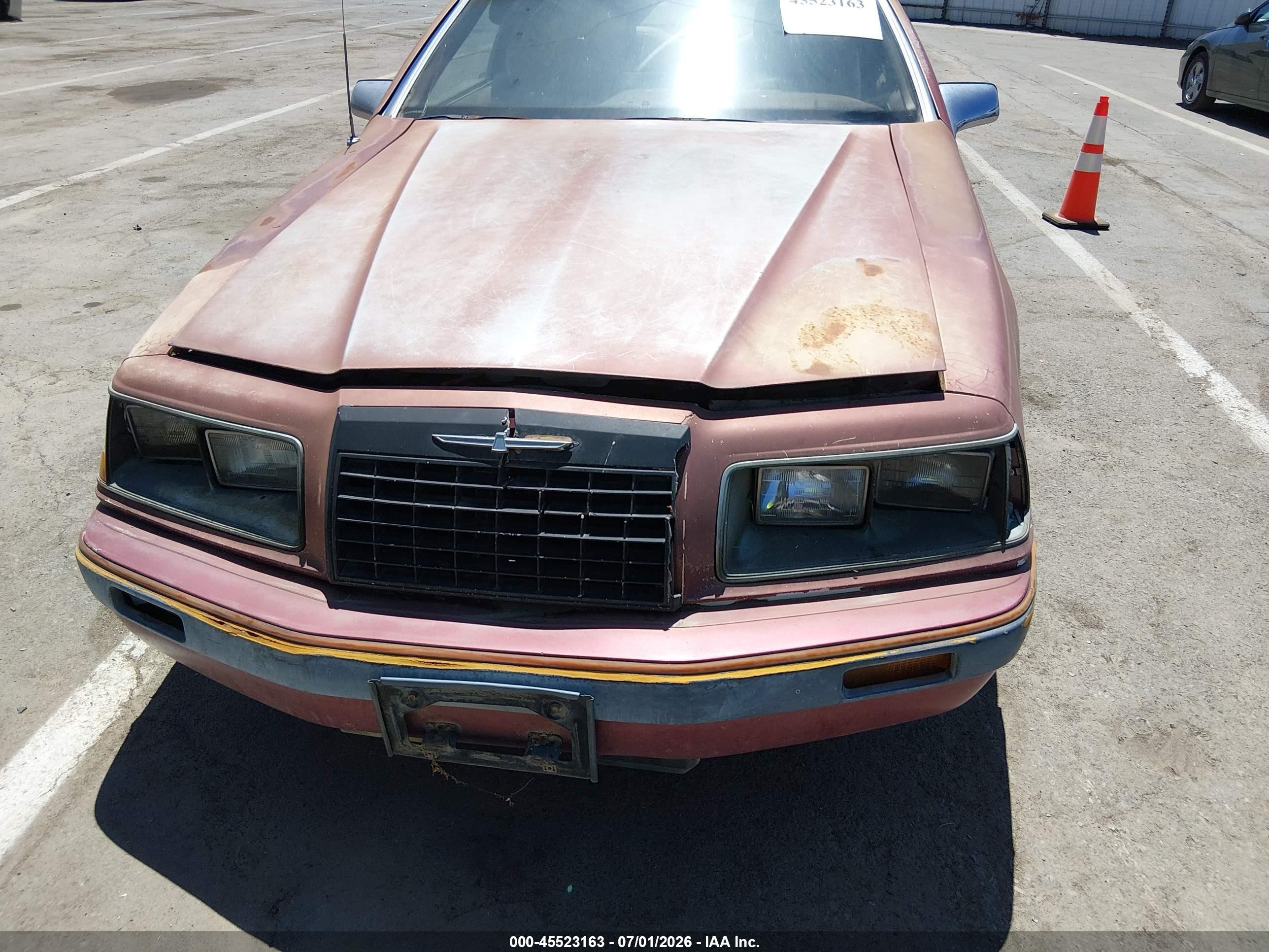 1985 Ford Thunderbird   Purple vin: 1FABP46F1FH203552