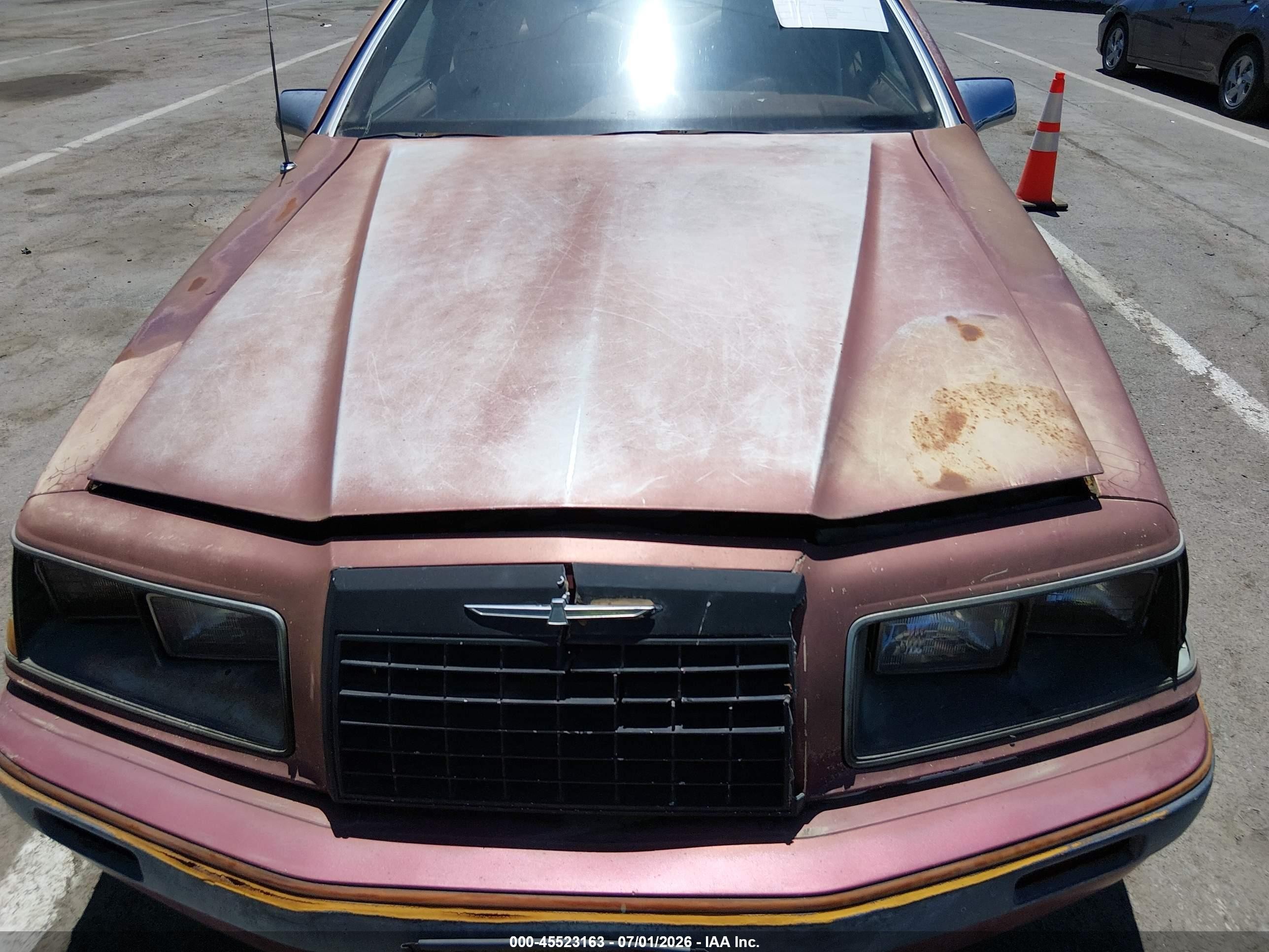 1985 Ford Thunderbird   Purple vin: 1FABP46F1FH203552