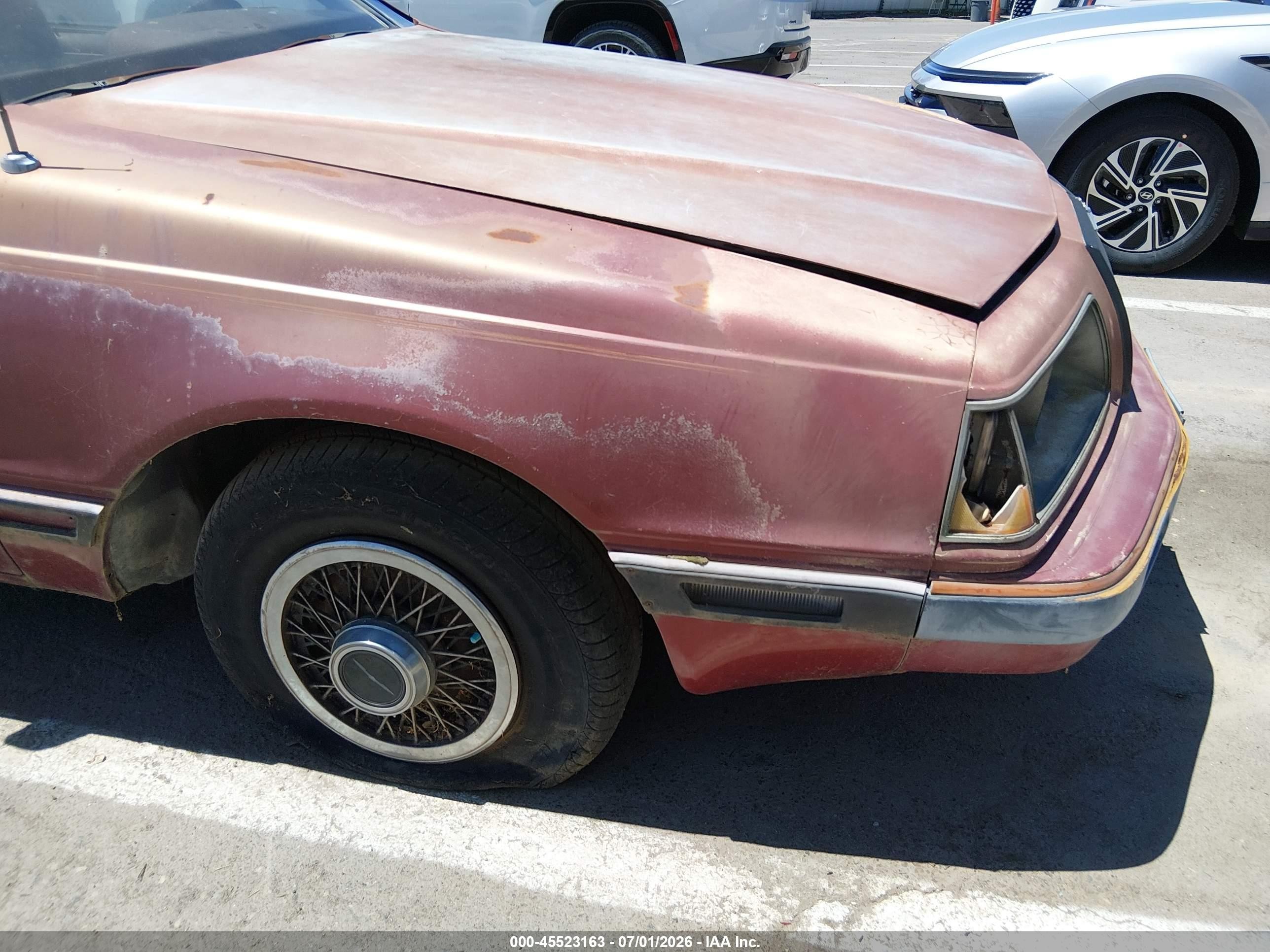 1985 Ford Thunderbird   Purple vin: 1FABP46F1FH203552
