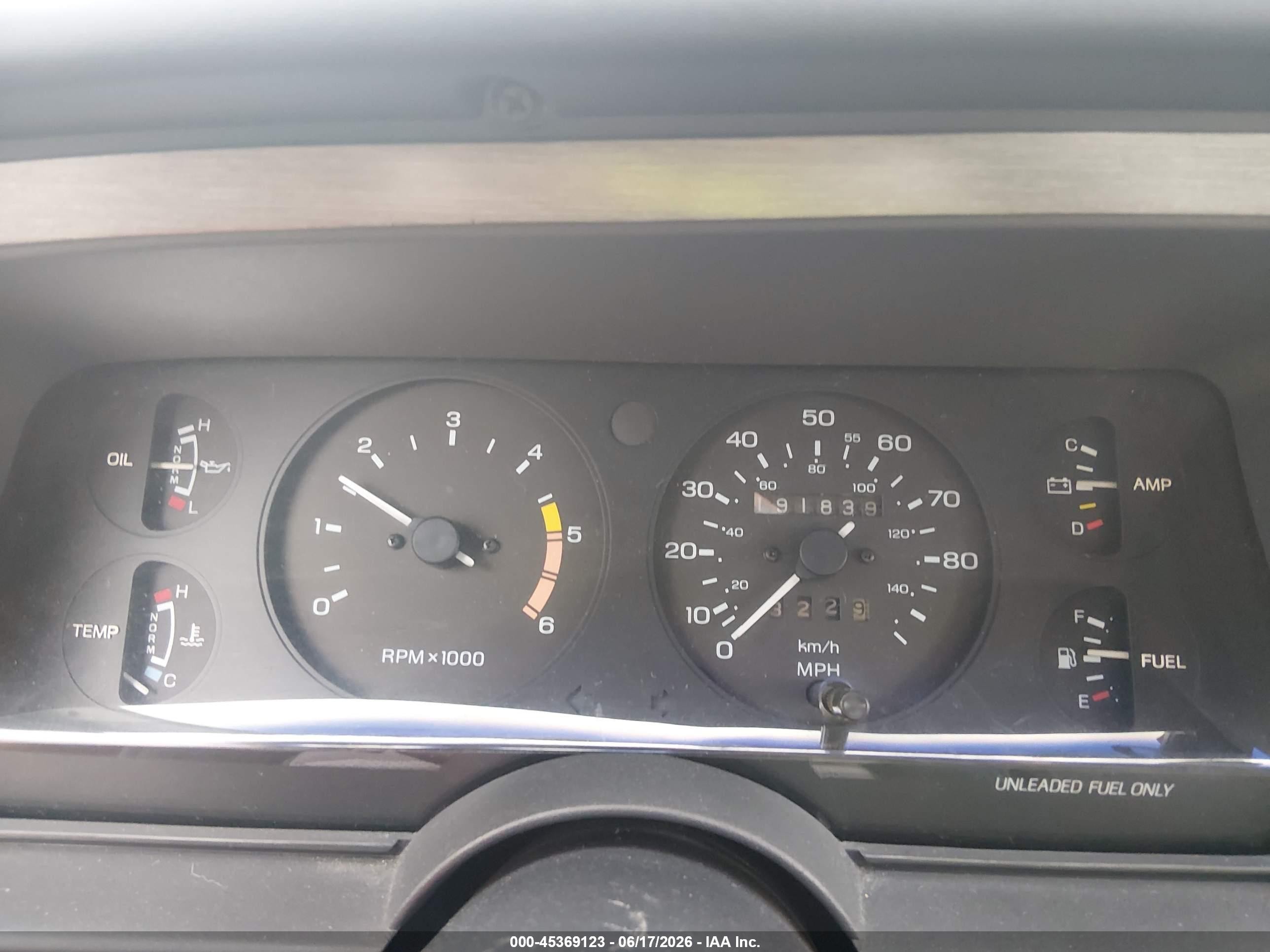 1988 Ford Thunderbird Sport Silver vin: 1FABP61F0JH213940