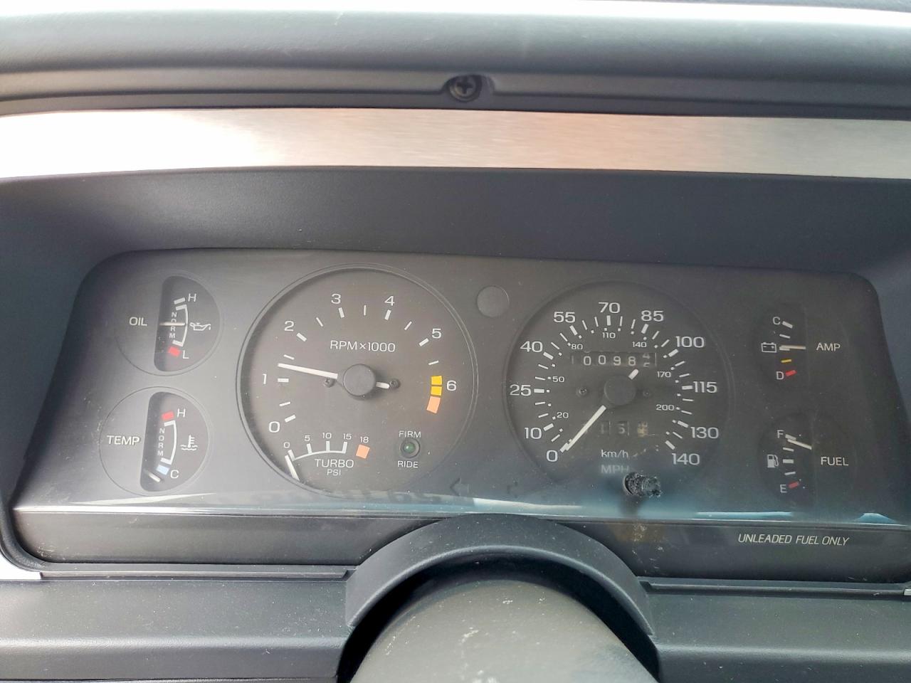 1988 Ford Thunderbird Blue vin: 1FABP64T5JH175638