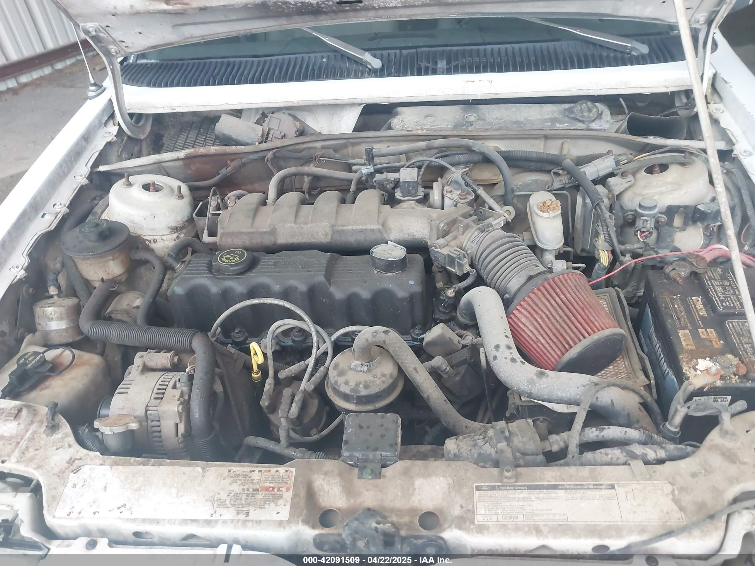 1992 Ford Tempo Gl White vin: 1FACP36X3NK192367
