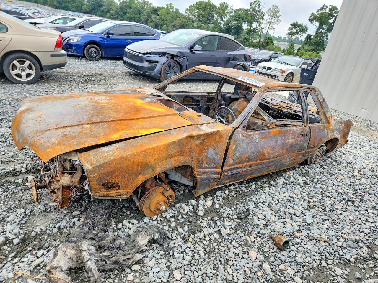 1992 Ford Mustang Lx Burn vin: 1FACP40E1NF122260