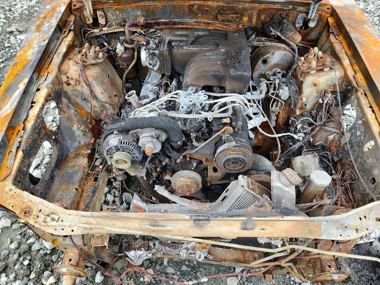 1992 Ford Mustang Lx Пожар vin: 1FACP40E1NF122260