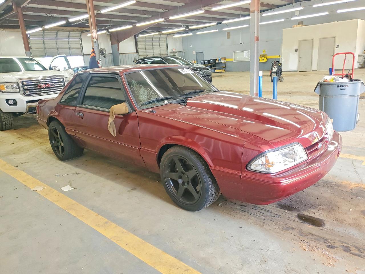 1993 Ford Mustang Lx Red vin: 1FACP40M8PF188783