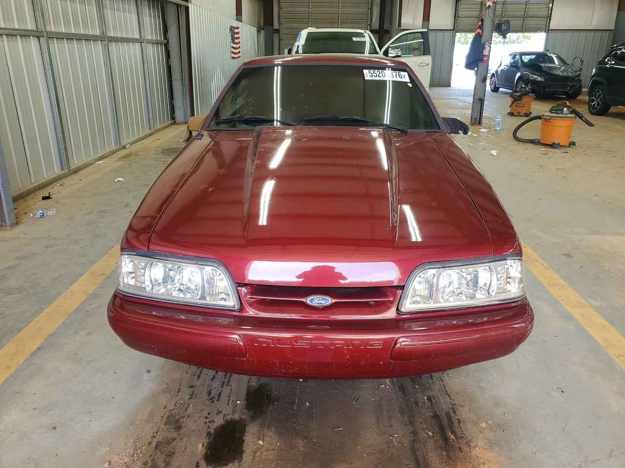 1993 Ford Mustang Lx Red vin: 1FACP40M8PF188783
