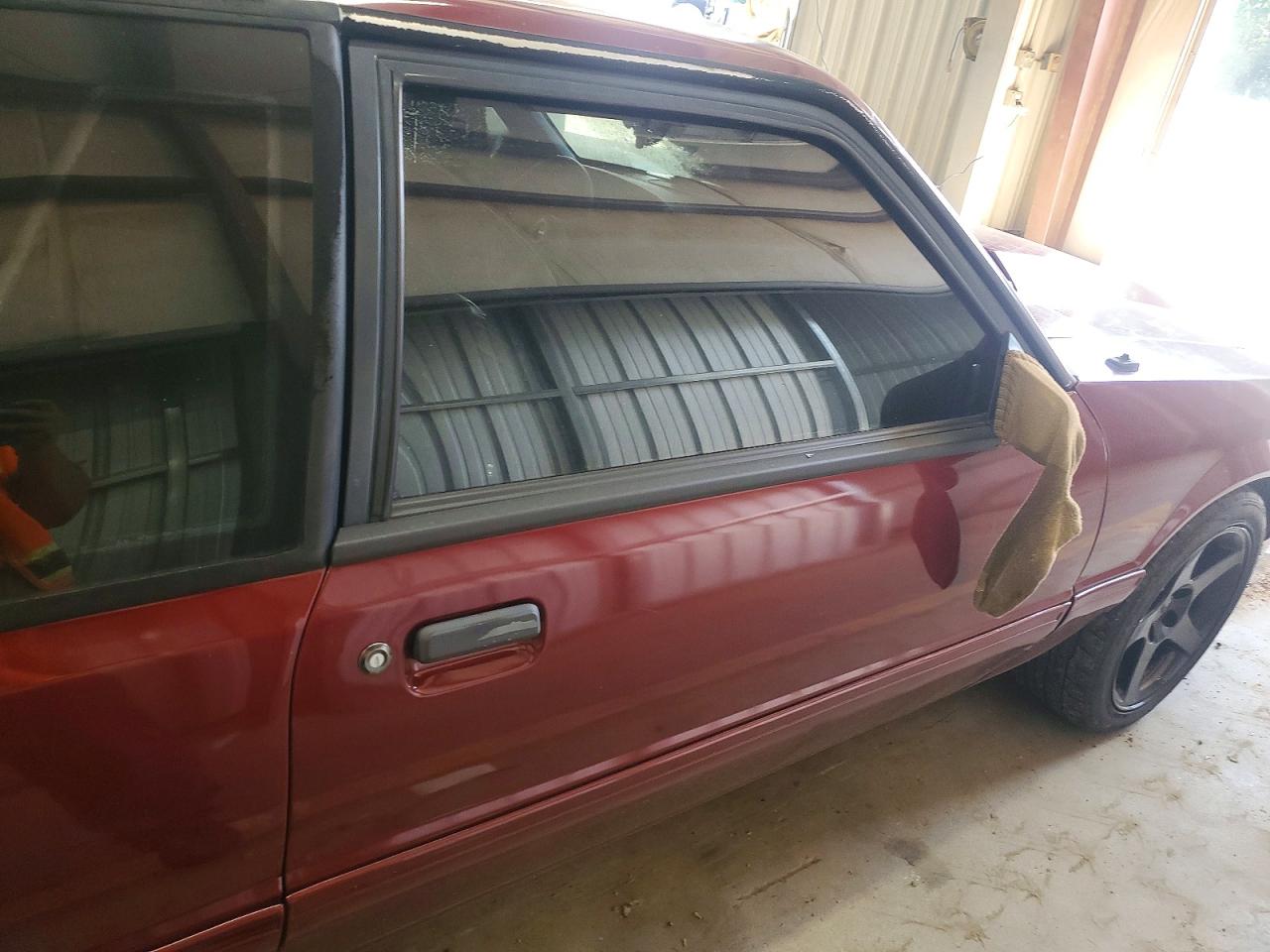 1993 Ford Mustang Lx Red vin: 1FACP40M8PF188783
