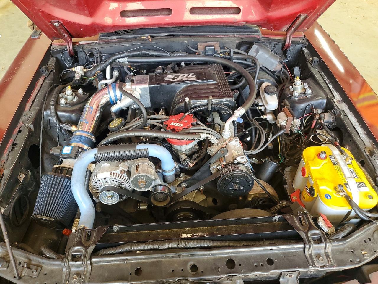 1993 Ford Mustang Lx Red vin: 1FACP40M8PF188783