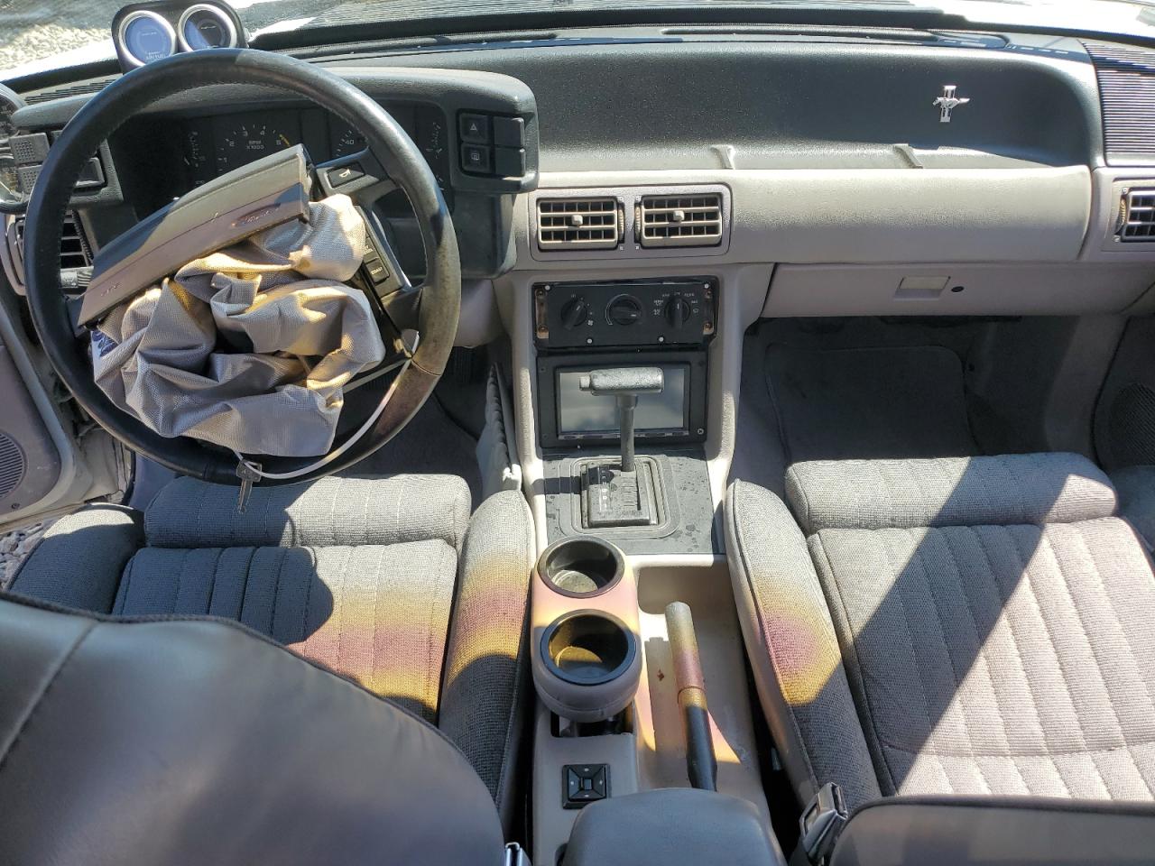 1991 Ford Mustang Lx White vin: 1FACP41E5MF111646