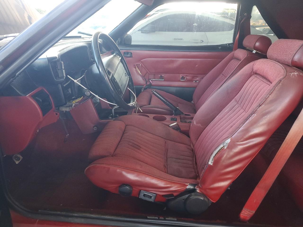 1991 Ford Mustang Lx Black vin: 1FACP41E5MF120766