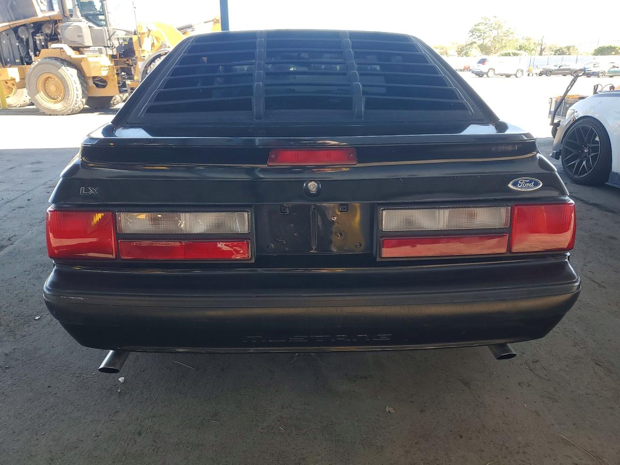 1991 Ford Mustang Lx Black vin: 1FACP41E5MF120766