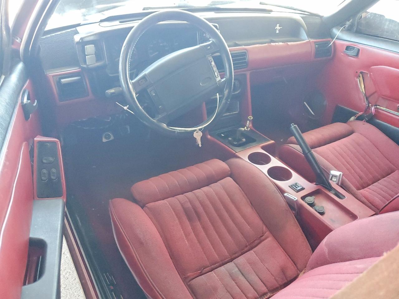 1991 Ford Mustang Lx Black vin: 1FACP41E5MF120766