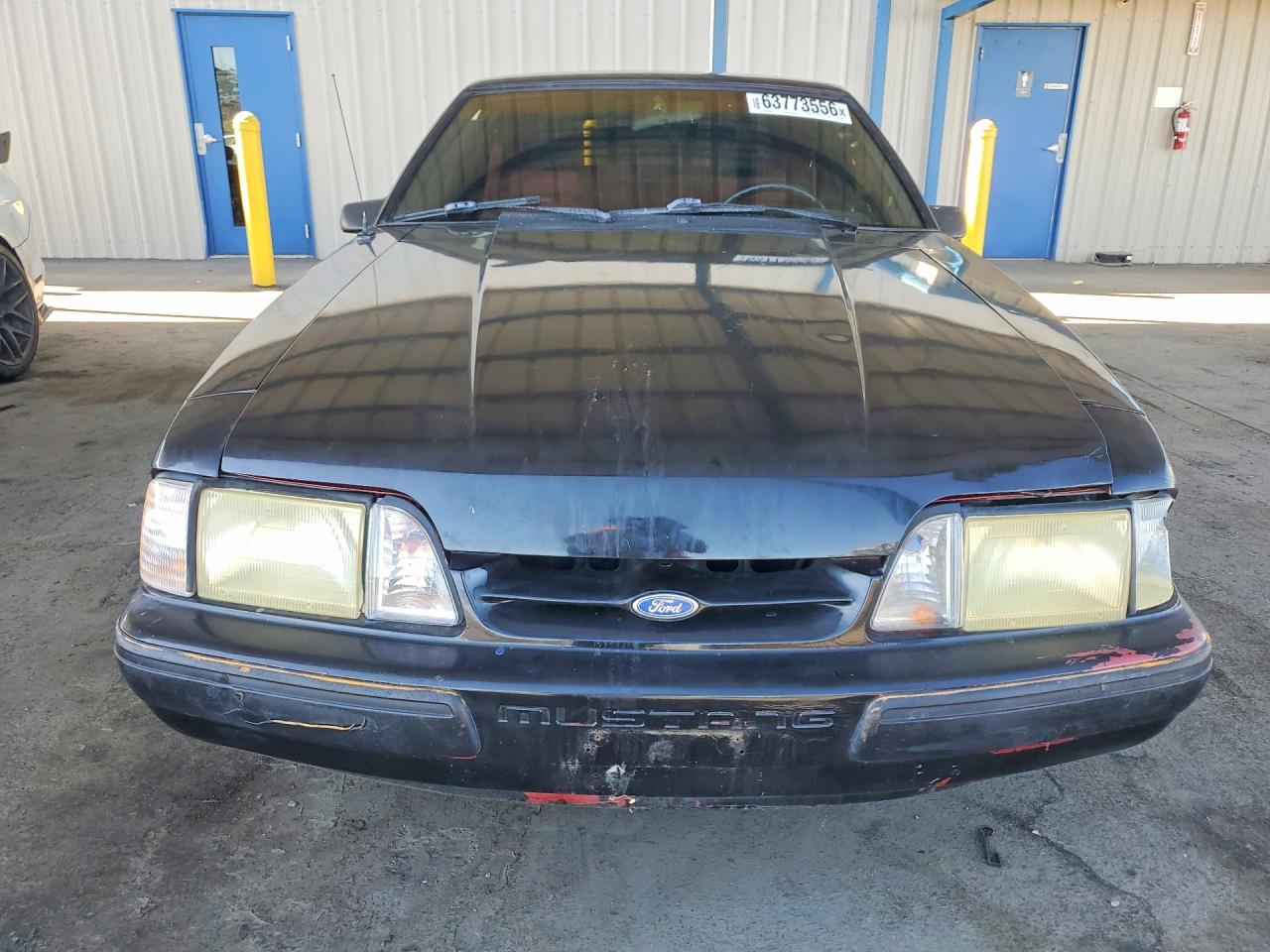 1991 Ford Mustang Lx Black vin: 1FACP41E5MF120766
