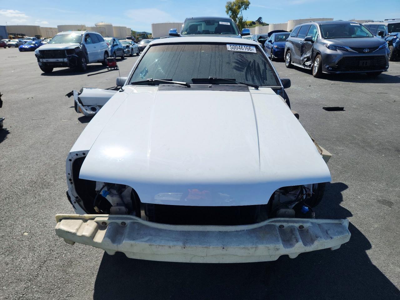 1991 Ford Mustang Lx White vin: 1FACP41E6MF112255