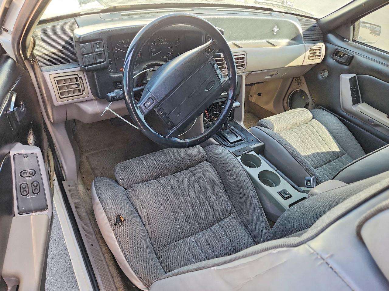 1991 Ford Mustang Lx White vin: 1FACP41E6MF112255