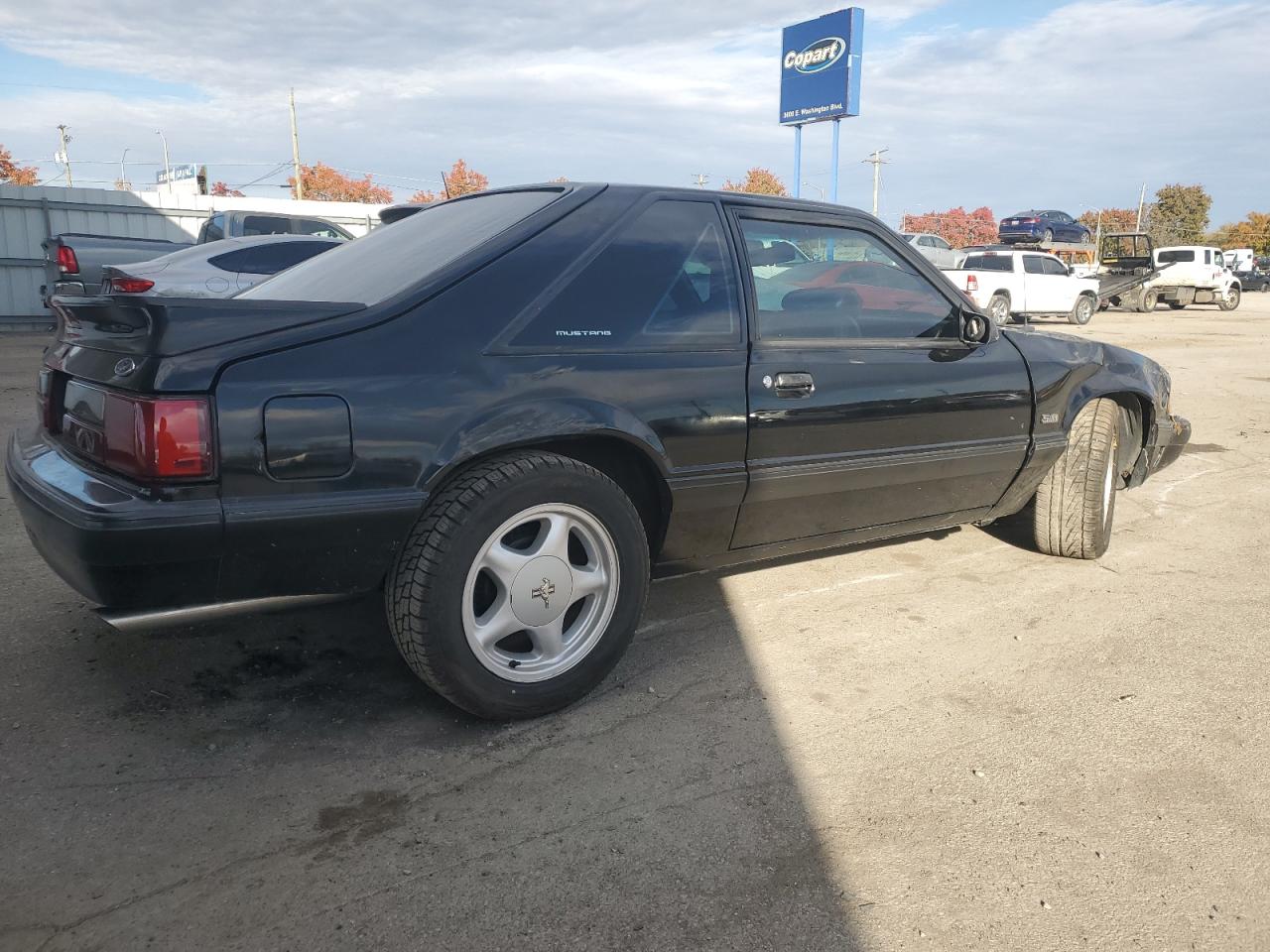 1991 Ford Mustang Lx Black vin: 1FACP41E8MF191072