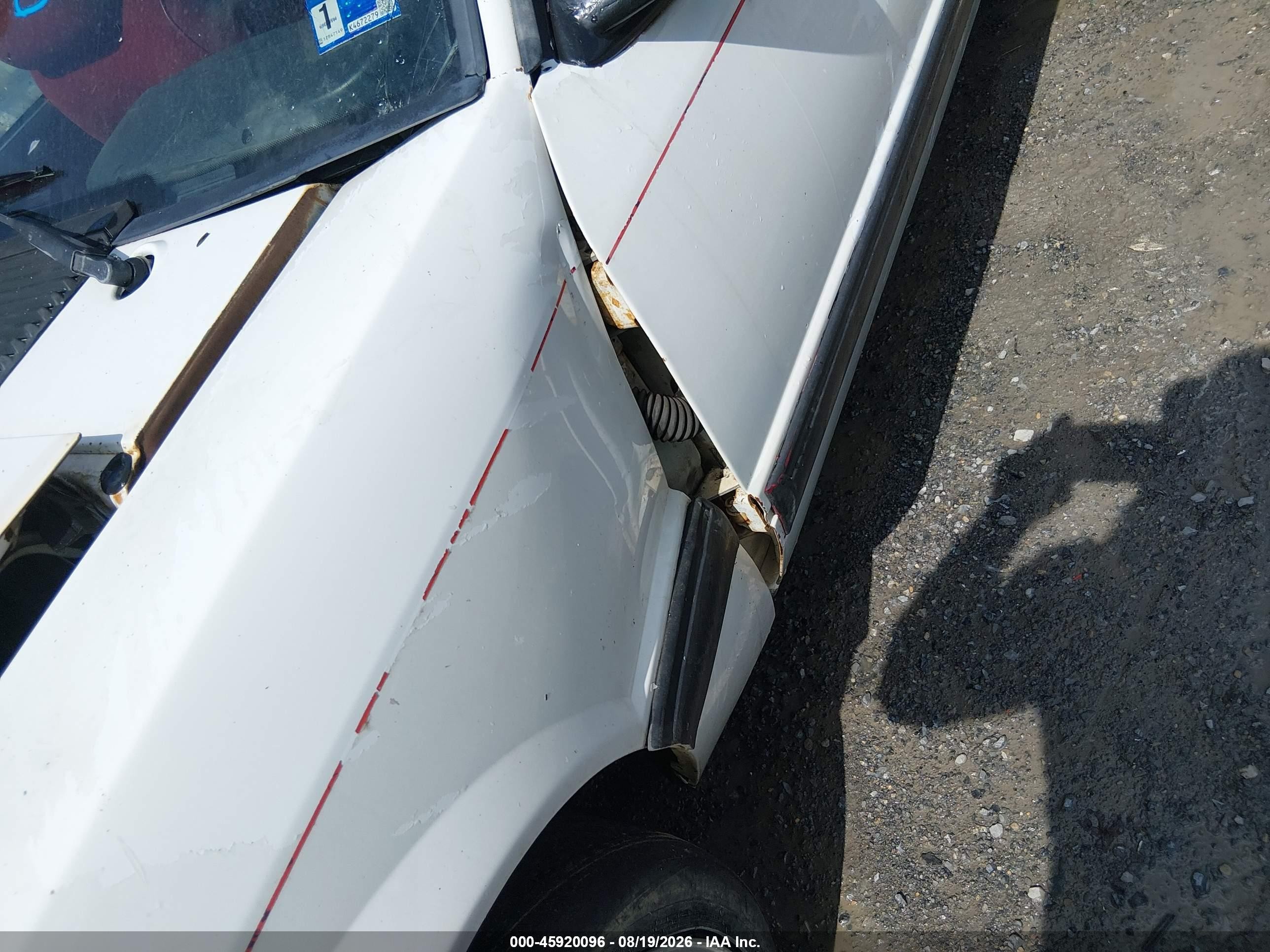 1991 Ford Mustang Lx White vin: 1FACP41M1MF176971