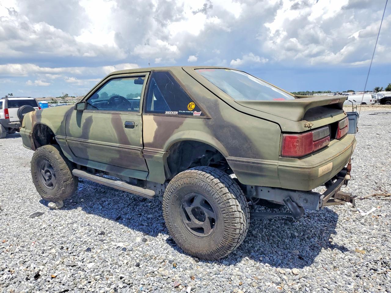 1991 Ford Mustang Lx Green vin: 1FACP41M3MF175689