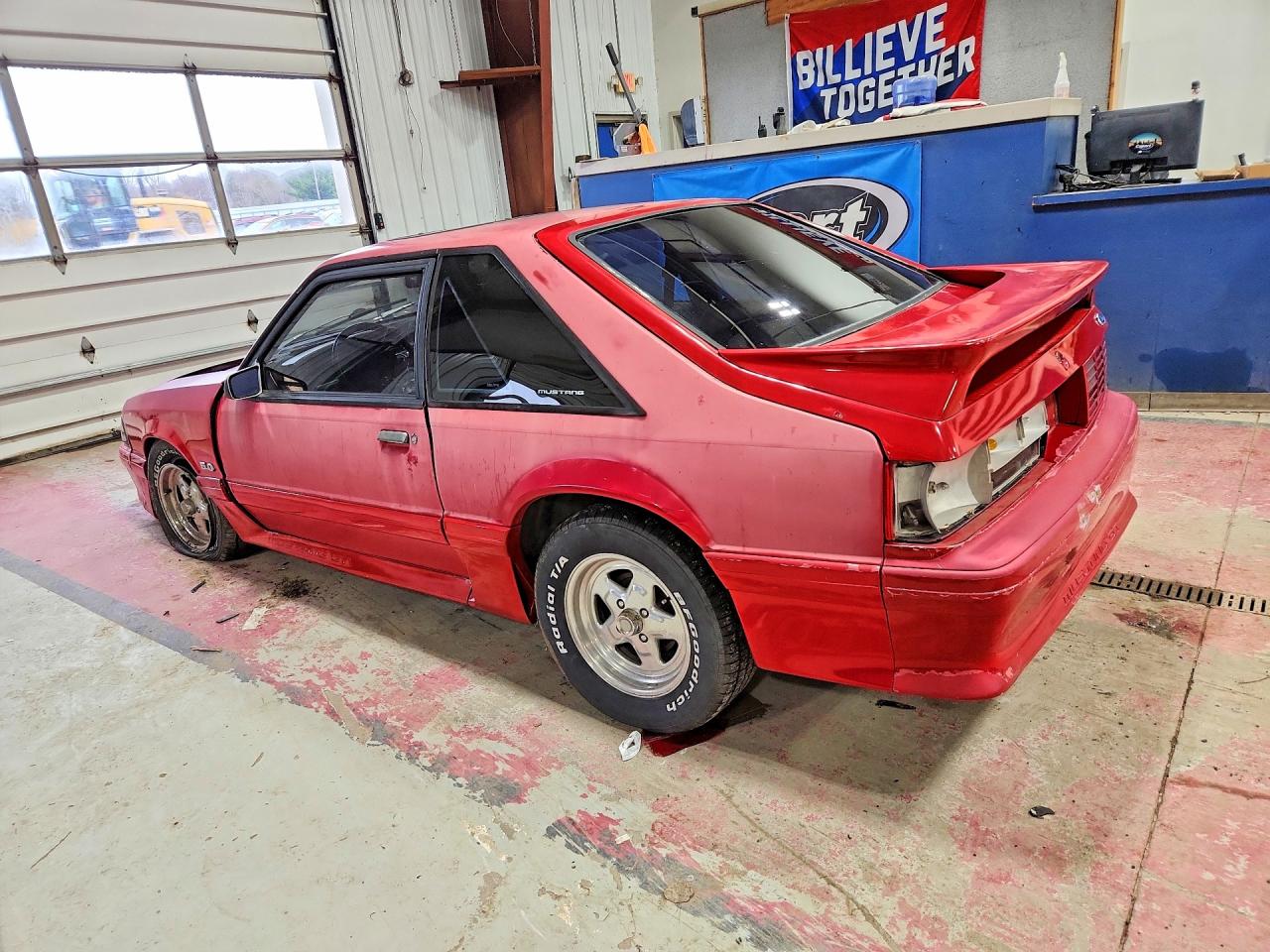 1993 Ford Mustang Lx Red vin: 1FACP41M4PF182610