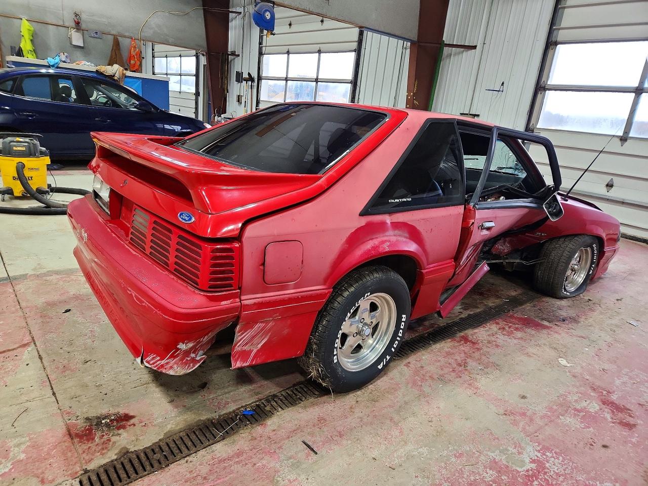 1993 Ford Mustang Lx Red vin: 1FACP41M4PF182610