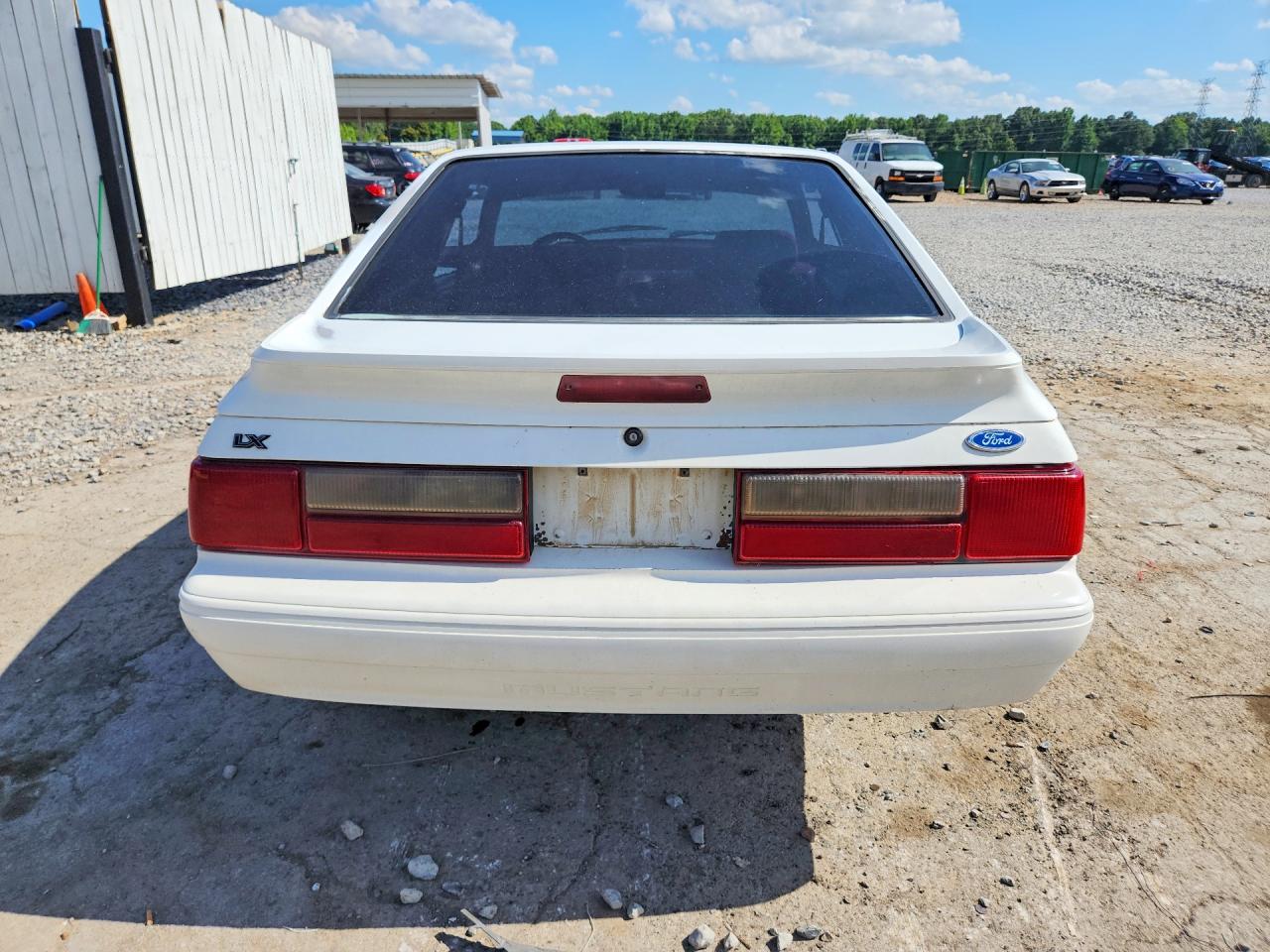 1993 Ford Mustang Lx White vin: 1FACP41M8PF144586