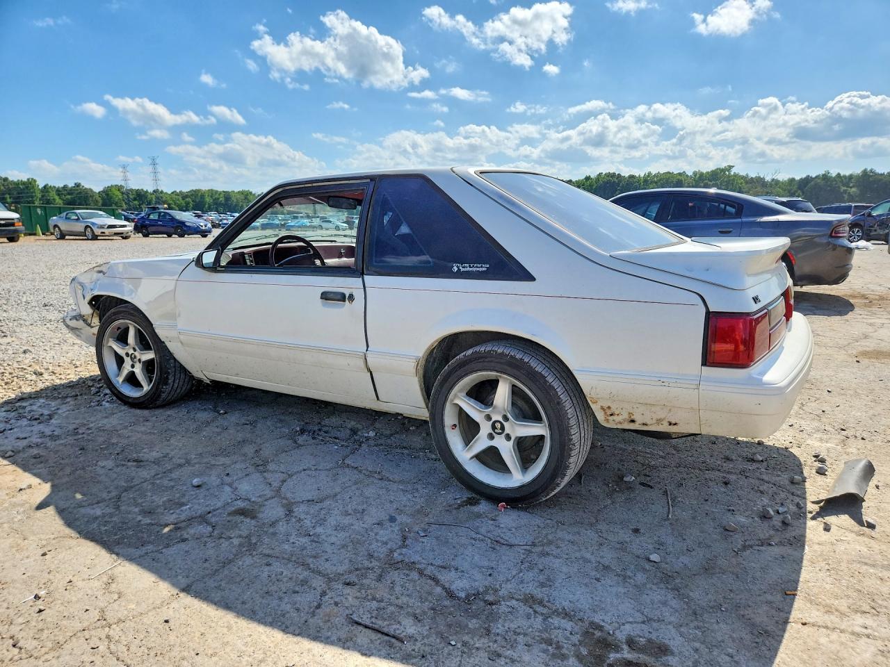1993 Ford Mustang Lx White vin: 1FACP41M8PF144586