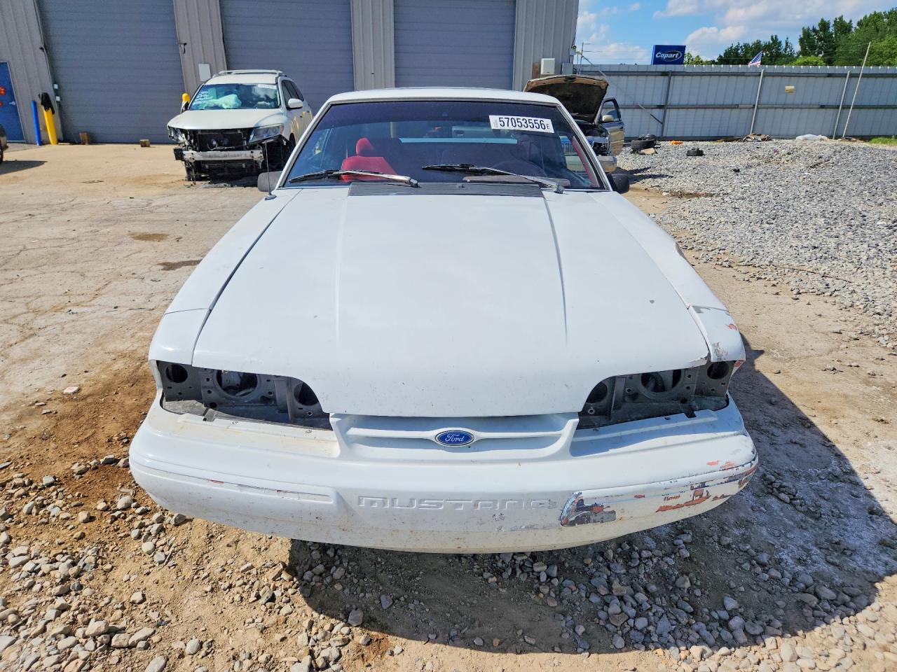 1993 Ford Mustang Lx White vin: 1FACP41M8PF144586